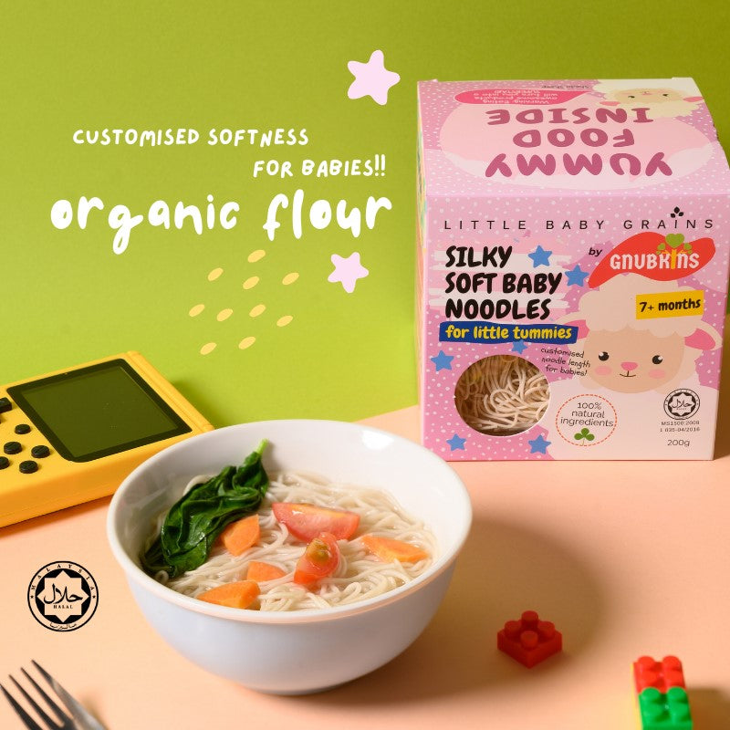 Gnubkins Silky Soft Baby Noodle for 7M+