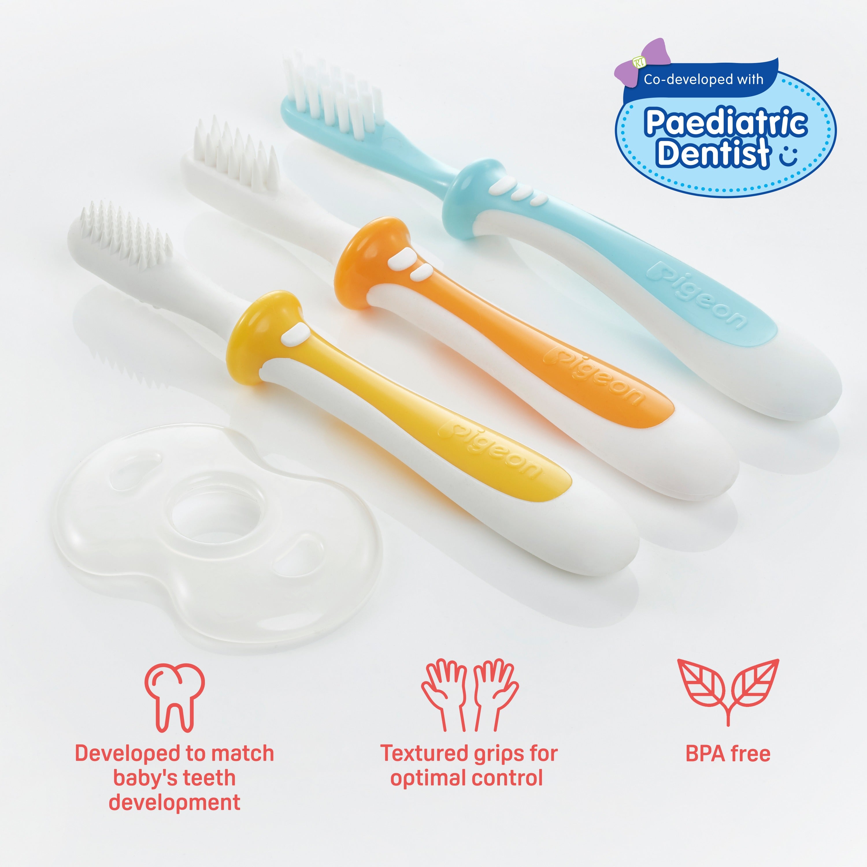 Pigeon Baby Training Toothbrush Set