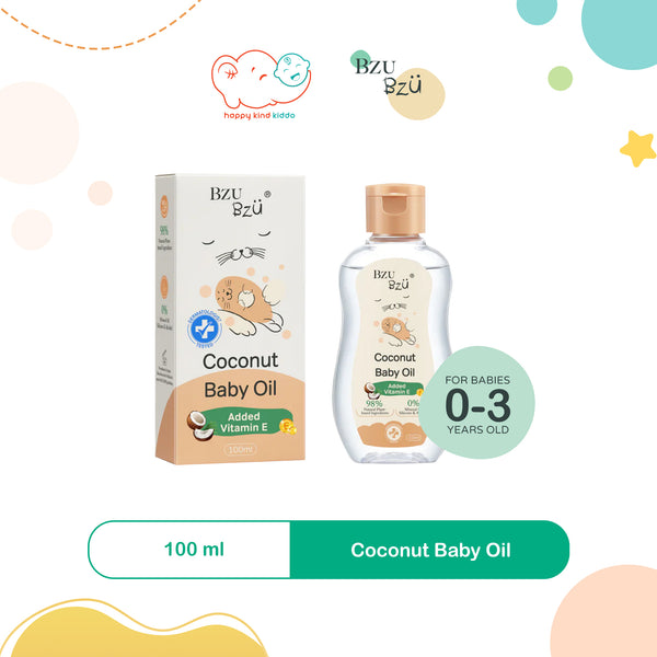 Bzu Bzu Coconut Baby Oil (100mL)