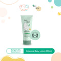 Bzu Bzu Botanical Baby Lotion, Bergamot & Cedarwood (200mL)