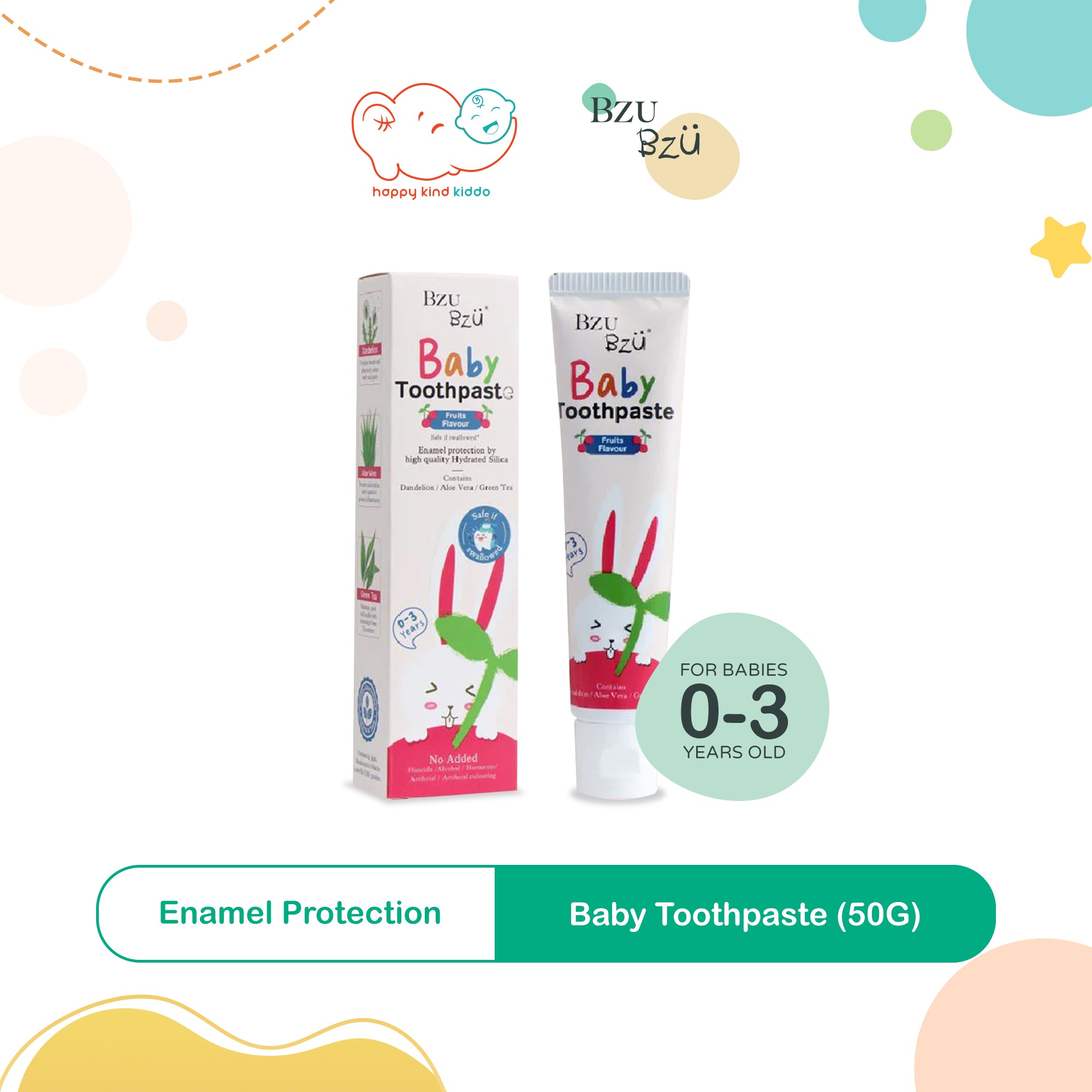 Bzu Bzu Baby Toothpaste (50g)