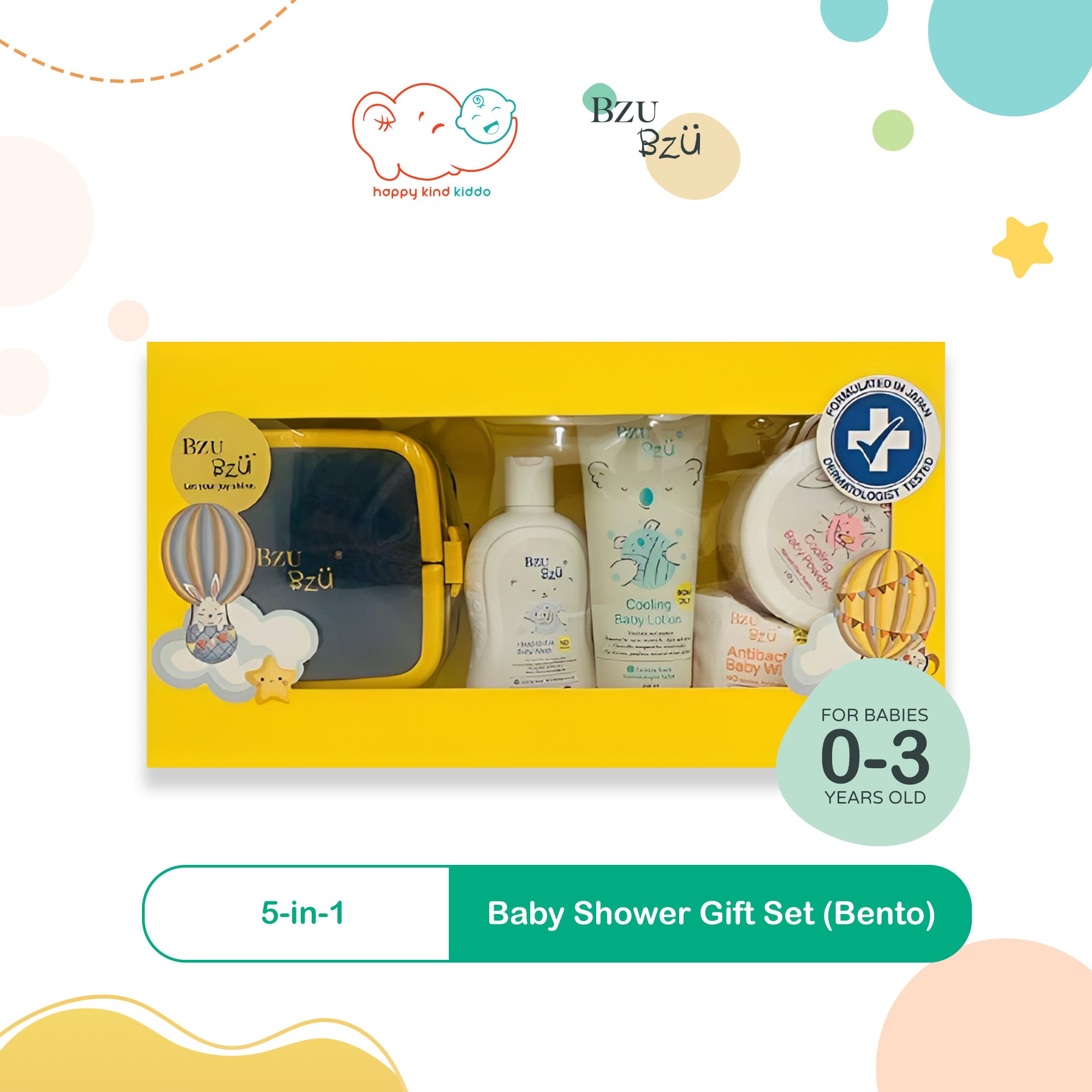 Bzu Bzu Baby Shower Gift Set (Bento)