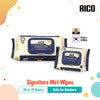 Rico Signature Organic Baby Wet Wipes (20s or 70s), Made in Korea