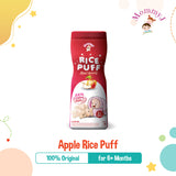 MommyJ Baby Pure Rice Puff for 6M+, 3 Flavors (Apple, Banana, Blueberry)