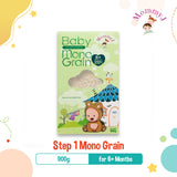 MommyJ Baby Rice Grain from 6M to 15M+, 5 Steps (Mono-Grain, Duo-Grain, Tri-Grain, Multi-Grain, Super-Grain)