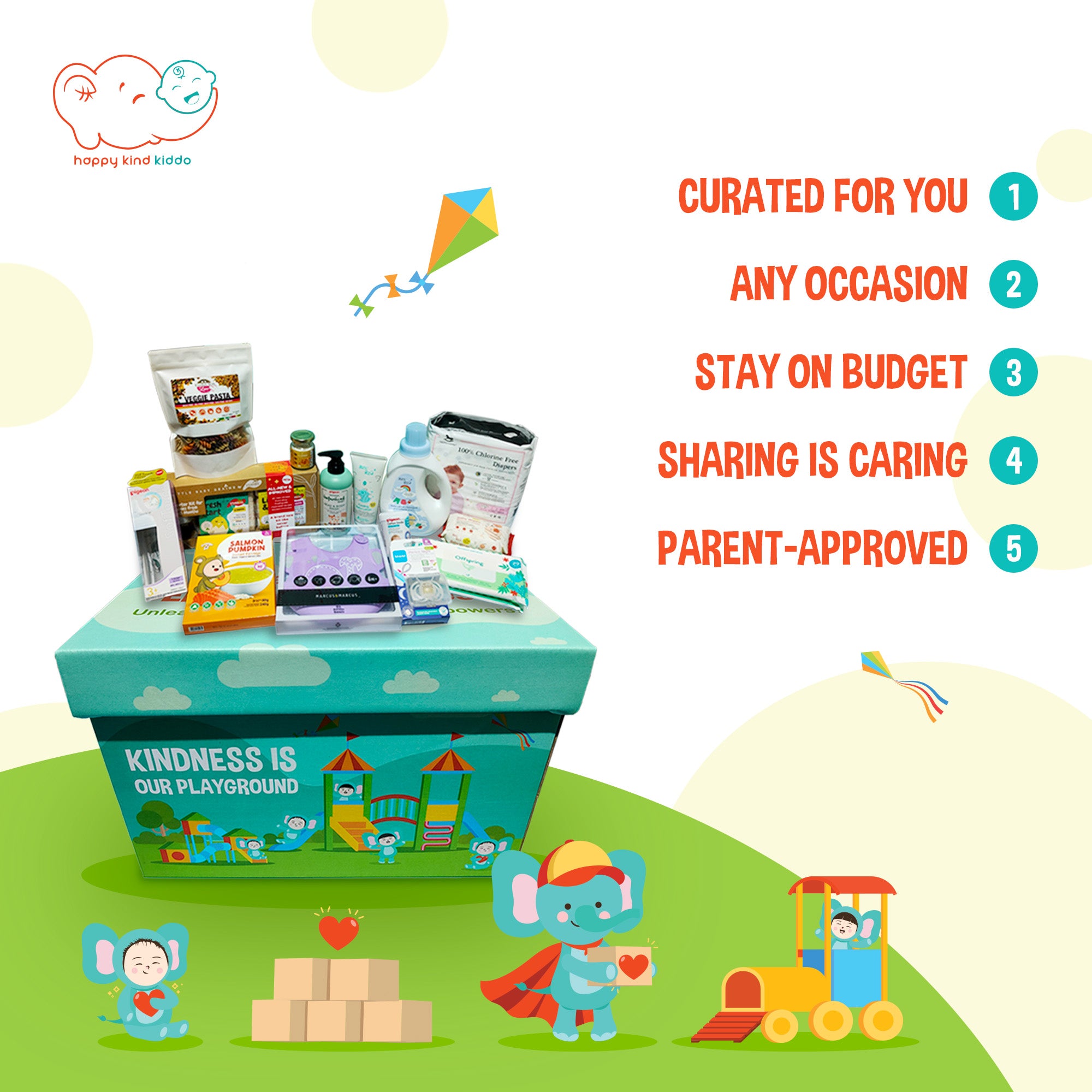 MYSTERY BOX Baby Gift Set, Sharing a Big Joy