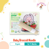 MommyJ Baby Organic Stick Noodle for 7M+, 3 Flavors (Broccoli, Pumpkin, Tomato)