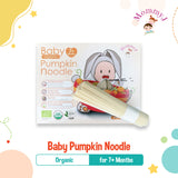 MommyJ Baby Organic Stick Noodle for 7M+, 3 Flavors (Broccoli, Pumpkin, Tomato)