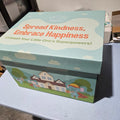 The Happy Kind Kiddo gift box with its lid on