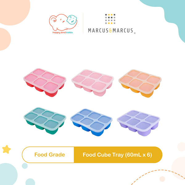 Marcus & Marcus Food Cube Tray (60mL x 6)