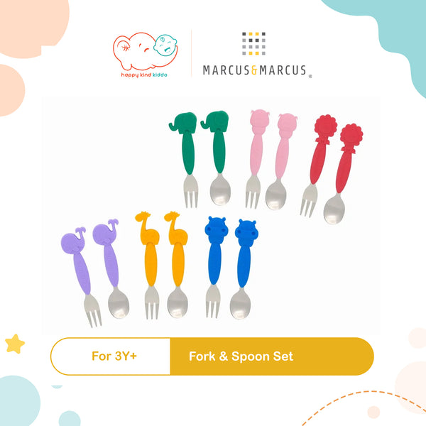 Marcus & Marcus Fork & Spoon Set for 3Y+