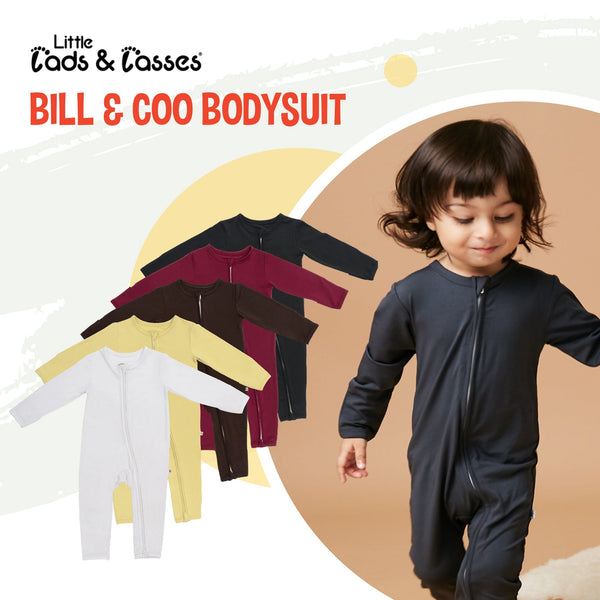 Little Lads & Lasses BILL & COO BODYSUIT from Newborn to 18M