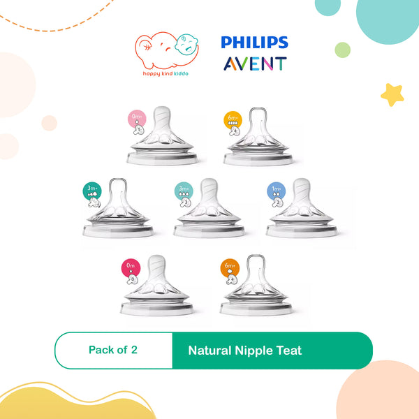 Philips Avent Natural Teat Nipple (2pcs)