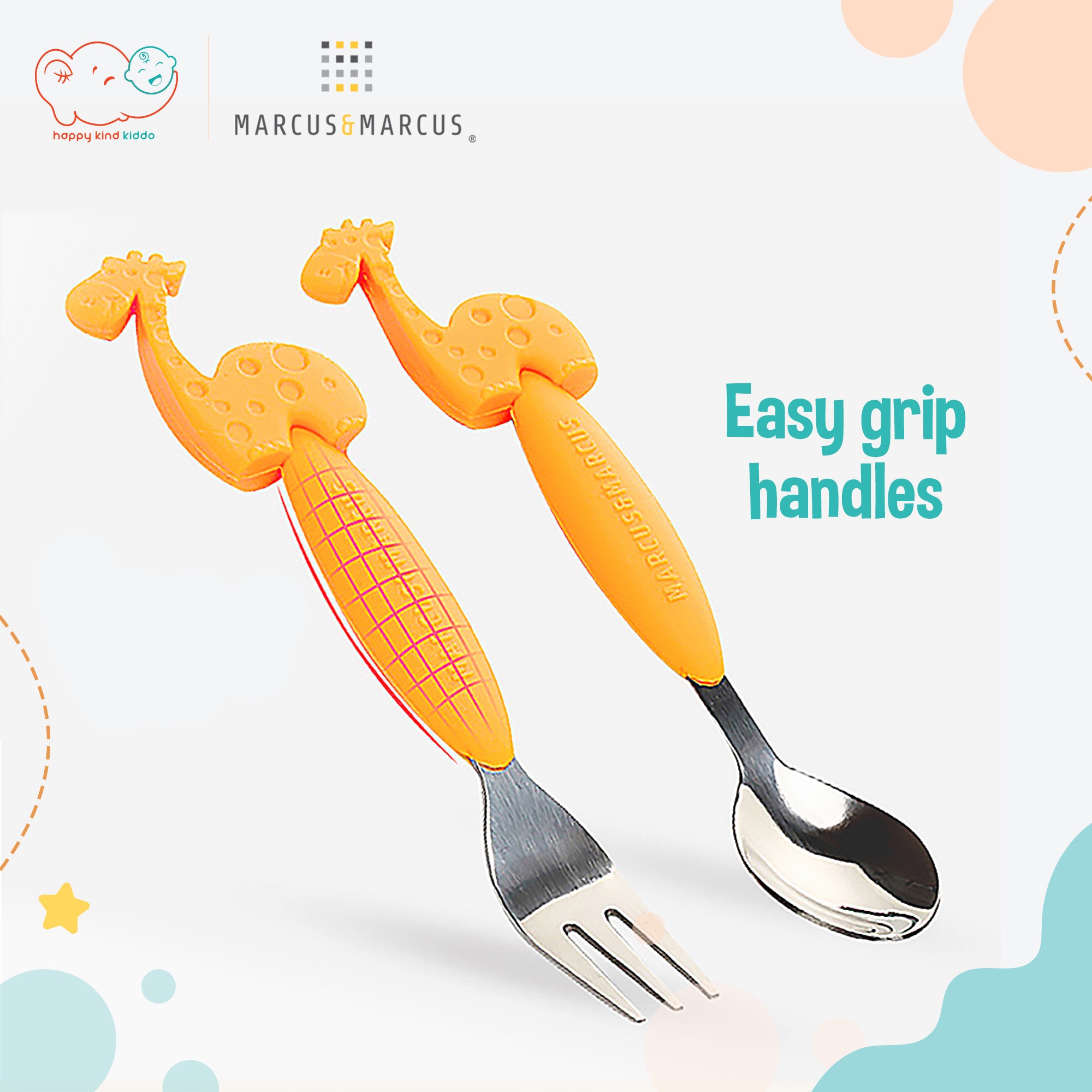 Marcus & Marcus Fork & Spoon Set for 3Y+
