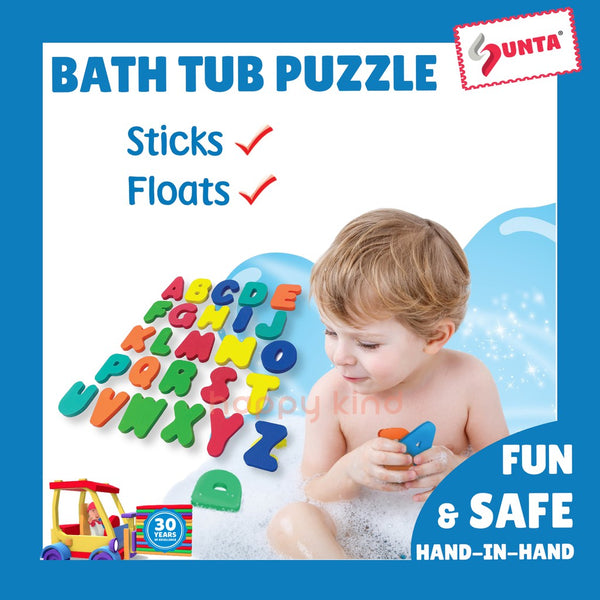 Bath Tub Alphabets Puzzle from Sunta