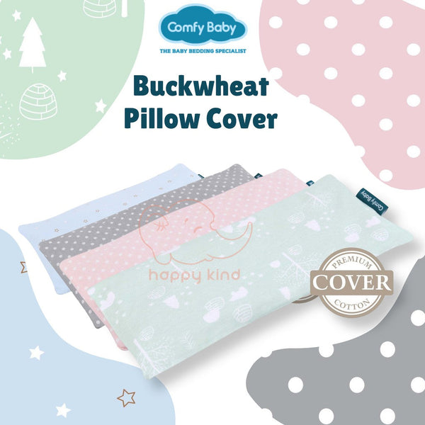 Buckwheat Pillow Cover by Comfy Baby