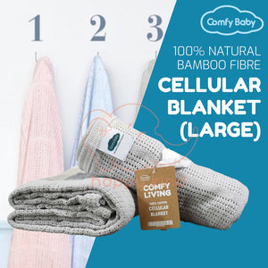 Baby Cellular Blanket (Large) by Comfy Baby