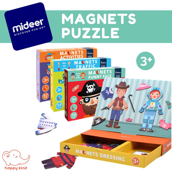 Magnets Puzzle (4 Themes) from MiDeer