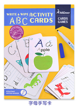 MiDeer Write & Wipe Activity Card (4 Activities)