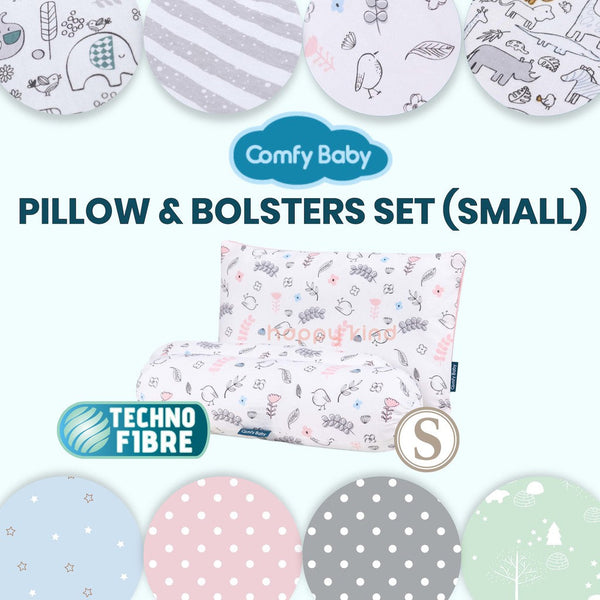 Baby Pillow & Bolsters Set (Small) by Comfy Baby