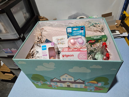0–6m soothers, 6–12m cereal, breast pads