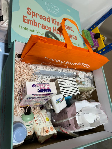 6m+ cereal, tote bag, L nappies